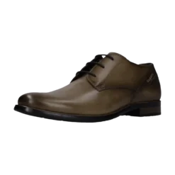 Leder Business Schnürer beige