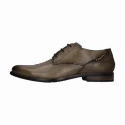 Leder Business Schnürer beige