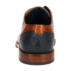 Leder Business Schnürer cognac
