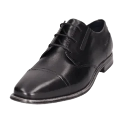 Leder Business Schnürer cognac