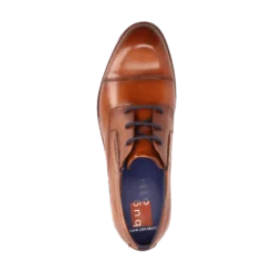 Leder Business Schnürer cognac