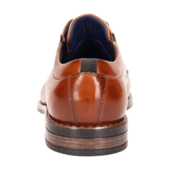 Leder Business Schnürer cognac