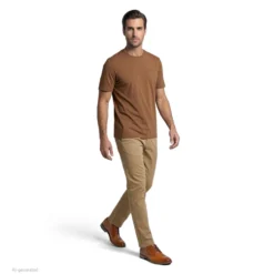 Leder Business Schnürer cognac