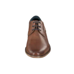 Leder Business Schnürer cognac