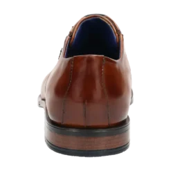 Leder Business Schnürer cognac