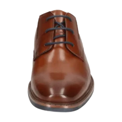 Leder Business Schnürer cognac