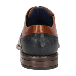 Leder Business Schnürer cognac