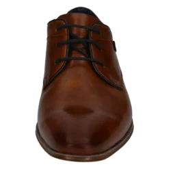 Leder Business Schnürer cognac