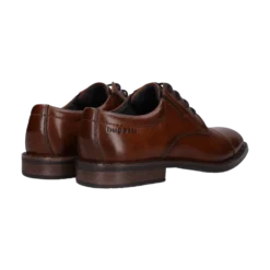 Leder Business Schnürer cognac