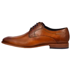 Leder Business Schnürer cognac