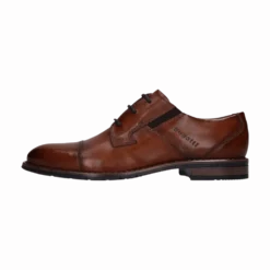 Leder Business Schnürer cognac
