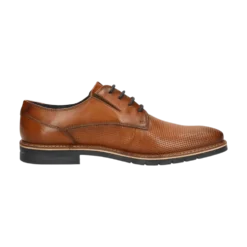 Leder Business Schnürer cognac