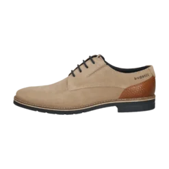 Leder Business Schnürer cognac