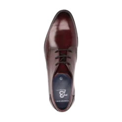 Leder Business Schnürer cognac