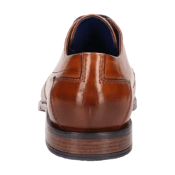 Leder Business Schnürer cognac