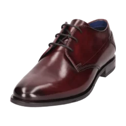 Leder Business Schnürer cognac