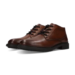 Leder Business Schnürer cognac