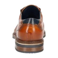 Leder Business Schnürer cognac