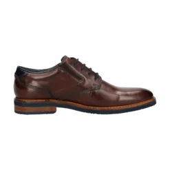 Leder Business Schnürer cognac