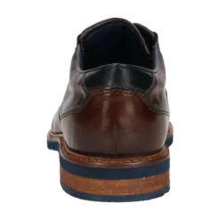 Leder Business Schnürer cognac