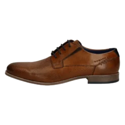 Leder Business Schnürer cognac