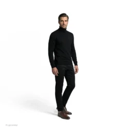 Leder Business Schnürer dunkelbraun