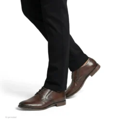 Leder Business Schnürer dunkelbraun