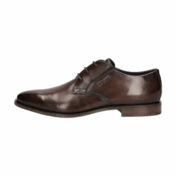 Leder Business Schnürer dunkelbraun