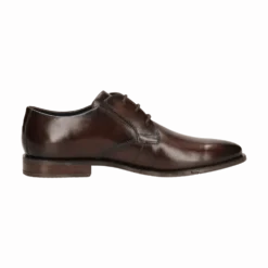 Leder Business Schnürer dunkelbraun
