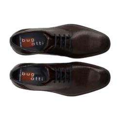 Leder Business Schnürer dunkelbraun