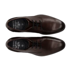 Leder Business Schnürer dunkelbraun