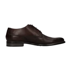 Leder Business Schnürer dunkelbraun