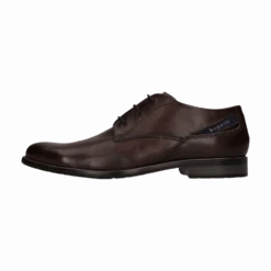 Leder Business Schnürer dunkelbraun