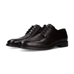 Leder Business Schnürer dunkelbraun