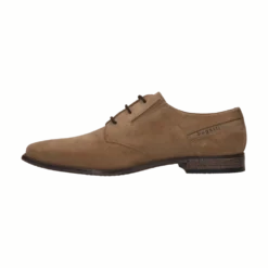 Leder Business Schnürer Sand