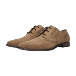 Leder Business Schnürer Sand