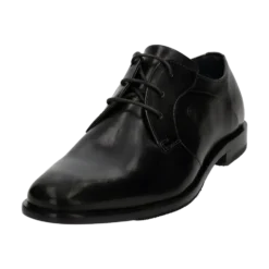 Leder Business Schnürer schwarz