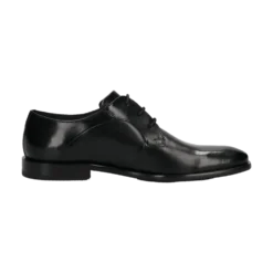 Leder Business Schnürer schwarz
