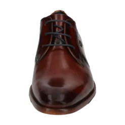 Leder Business Schnürer schwarz