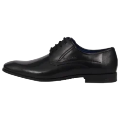 Leder Business Schnürer schwarz