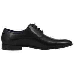 Leder Business Schnürer schwarz