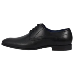 Leder Business Schnürer schwarz