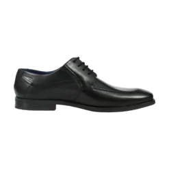 Leder Business Schnürer schwarz