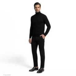 Leder Business Schnürer schwarz