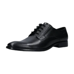 Leder Business Schnürer schwarz