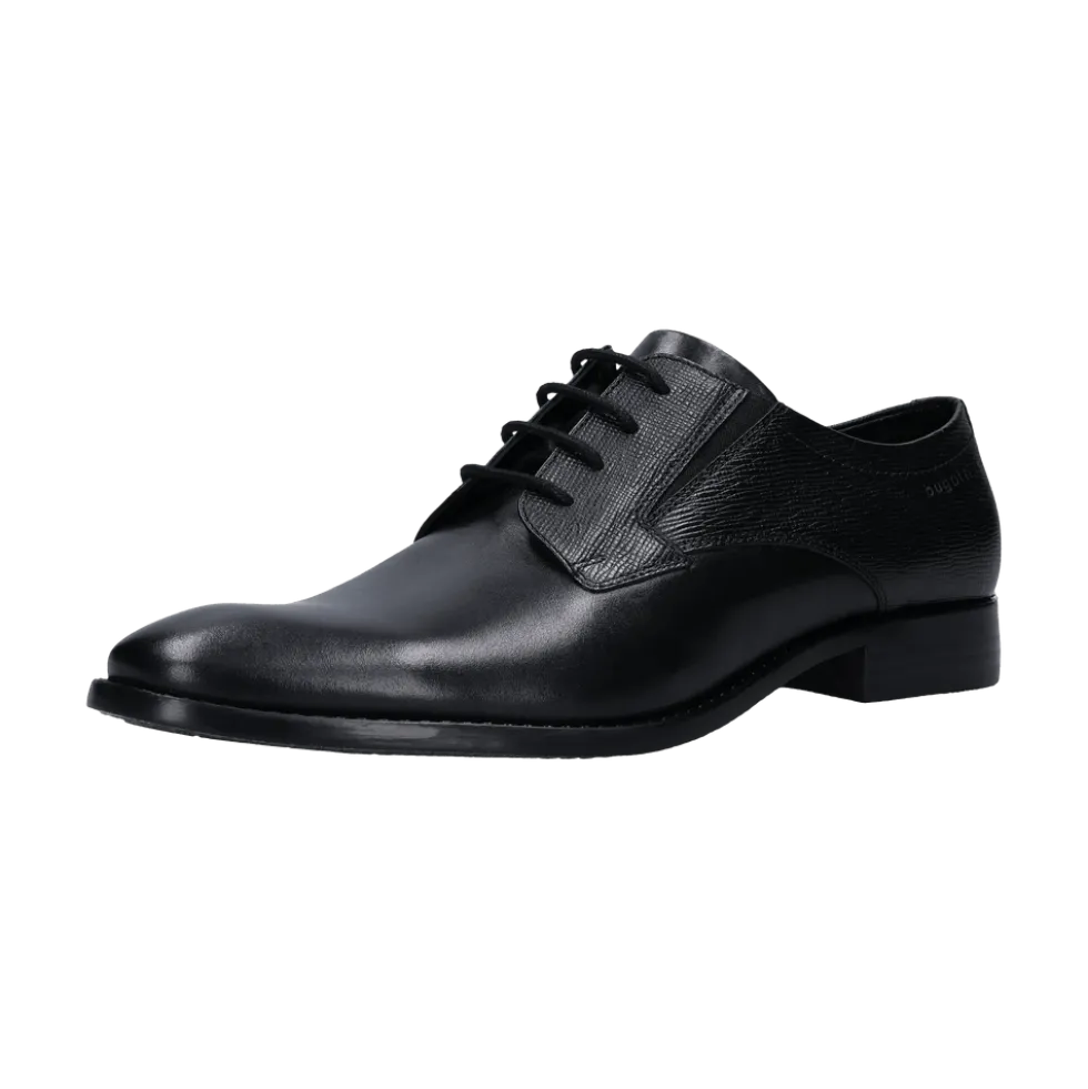 Leder Business Schnürer schwarz