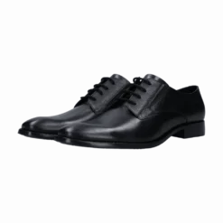 Leder Business Schnürer schwarz