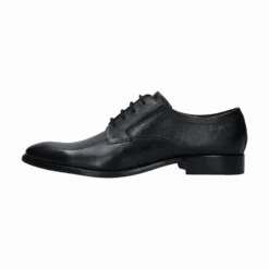 Leder Business Schnürer schwarz