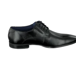 Leder Business Schnürer schwarz