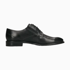 Leder Business Schnürer schwarz